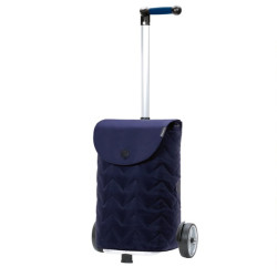 Unus Shopper Hilma - Chariot de courses 2 roues - Rouge - 45 L - Andersen Shopper Manufaktur