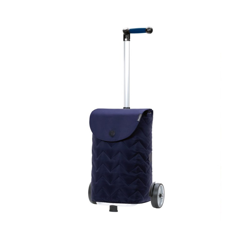 Unus Shopper Hilma - Chariot de courses 2 roues - Rouge - 45 L - Andersen Shopper Manufaktur