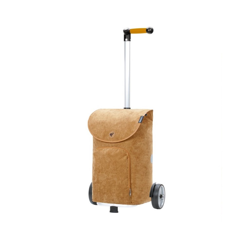 Unus Shopper Marta - Chariot de courses 2 roues - Olive - Olive - 47 L - Andersen Shopper Manufaktur