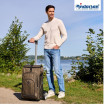 Unus Shopper Hydro 3.0 - Chariot de courses 2 roues - Olive - 62 L - Andersen Shopper Manufaktur