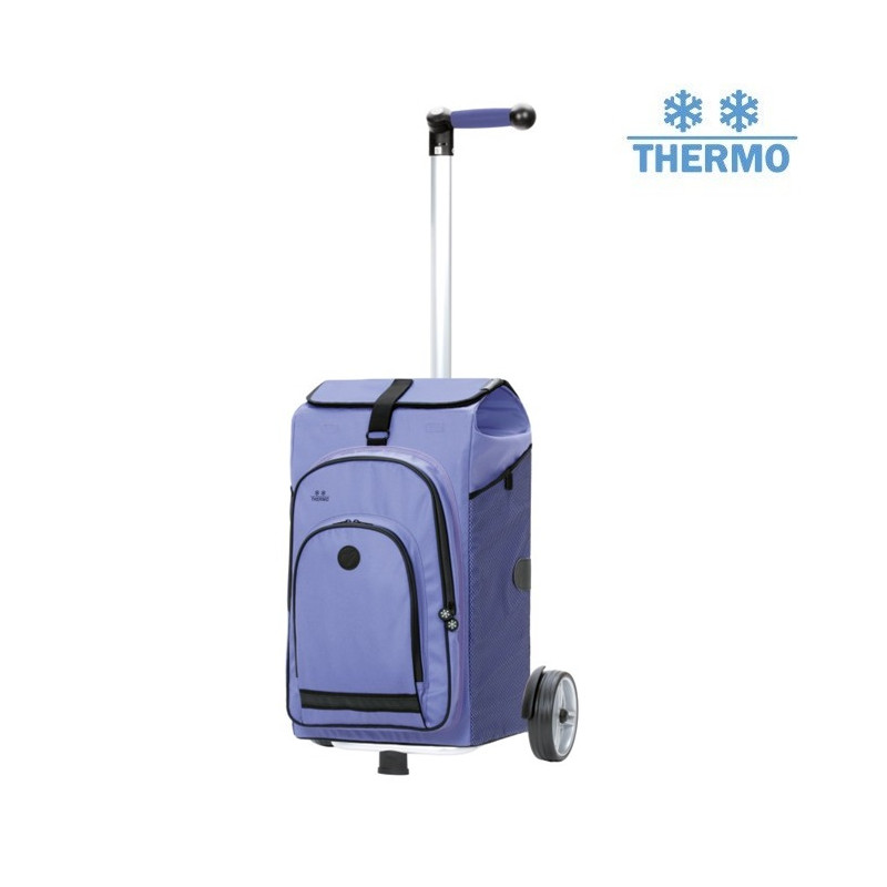 Unus Shopper Hydro 3.0 - Chariot de courses 2 roues - Lilas - 62 L - Andersen Shopper Manufaktur