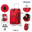 Unus Shopper Hydro 3.0 - Chariot de courses 2 roues - Rouge - 62 L - Andersen Shopper Manufaktur