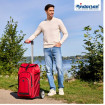 Unus Shopper Hydro 3.0 - Chariot de courses 2 roues - Rouge - 62 L - Andersen Shopper Manufaktur