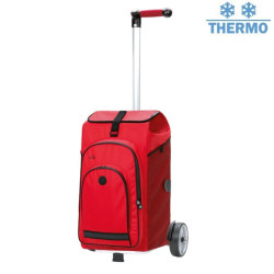 Unus Shopper Hydro 3.0 - Chariot de courses 2 roues - Rouge - 62 L - Andersen Shopper Manufaktur