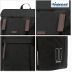 Unus Shopper Basil City - Chariot de courses 2 roues - Noir - 50 L - Andersen Shopper Manufaktur