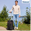 Unus Shopper Basil City - Chariot de courses 2 roues - Noir - 50 L - Andersen Shopper Manufaktur
