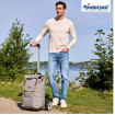 Unus Shopper Basil City - Chariot de courses 2 roues - Gris - 50 L - Andersen Shopper Manufaktur