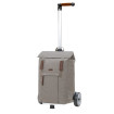 Unus Shopper Basil City - Chariot de courses 2 roues - Gris - 50 L - Andersen Shopper Manufaktur