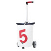 Unus Shopper 360° Steg - Chariot de courses 2 roues - Rouge - 43 L - Andersen Shopper Manufaktur
