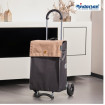 Scala Shopper Hera - Chariot de courses 2 roues - Sable - 47 L - Andersen Shopper Manufaktur