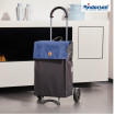 Scala Shopper Hera - Chariot de courses 2 roues - Bleu - 47 L - Andersen Shopper Manufaktur
