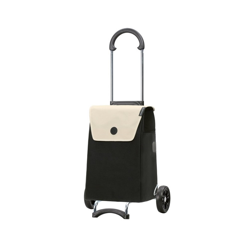 Scala Shopper Jano - Chariot de courses 2 roues - Crème - 36 L - Andersen Shopper Manufaktur