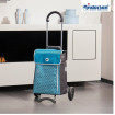 Scala Shopper Teda - Chariot de courses 2 roues - Pétrole - 36 L - Andersen Shopper Manufaktur