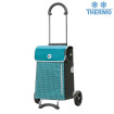 Scala Shopper Teda - Chariot de courses 2 roues - Pétrole - 36 L - Andersen Shopper Manufaktur