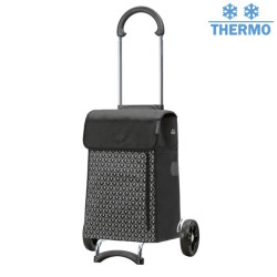 Scala Shopper Teda - Chariot de courses 2 roues - Noir - 36 L - Andersen Shopper Manufaktur