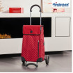 Scala Shopper Sofia - Chariot de courses 2 roues - Rouge - 43 L - Andersen Shopper Manufaktur