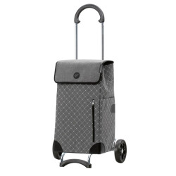 Scala Shopper Sofia - Chariot de courses 2 roues - Anthracite - 43 L - Andersen Shopper Manufaktur