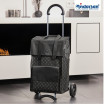 Scala Shopper Lisa - Chariot de courses 2 roues - Noir - 49 L - Andersen Shopper Manufaktur