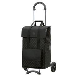 Scala Shopper Lisa - Chariot de courses 2 roues - Noir - 49 L - Andersen Shopper Manufaktur