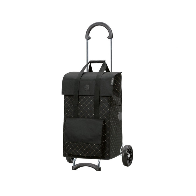 Scala Shopper Lisa - Chariot de courses 2 roues - Noir - 49 L - Andersen Shopper Manufaktur