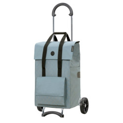 Scala Shopper Lisa - Chariot de courses 2 roues - Bleu - 49 L - Andersen Shopper Manufaktur