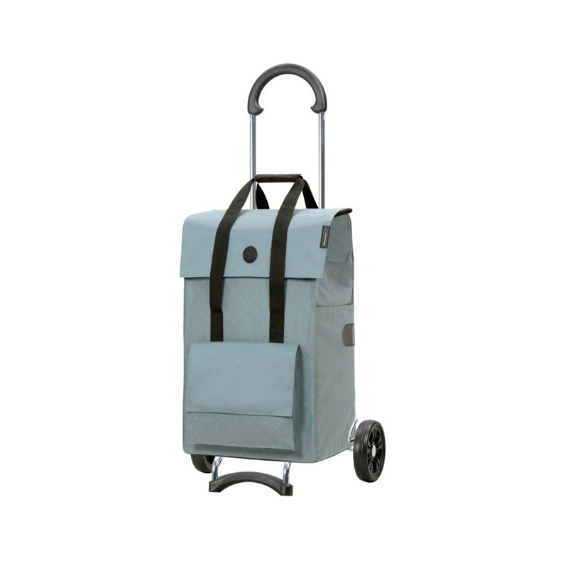 Scala Shopper Lisa - Chariot de courses 2 roues - Bleu - 49 L - Andersen Shopper Manufaktur