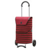 Scala Shopper Jelke - Chariot de courses 2 roues - Bordeaux - 46 L - Andersen Shopper Manufaktur