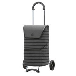 Scala Shopper Jelke - Chariot de courses 2 roues - Anthracite - 46 L - Andersen Shopper Manufaktur