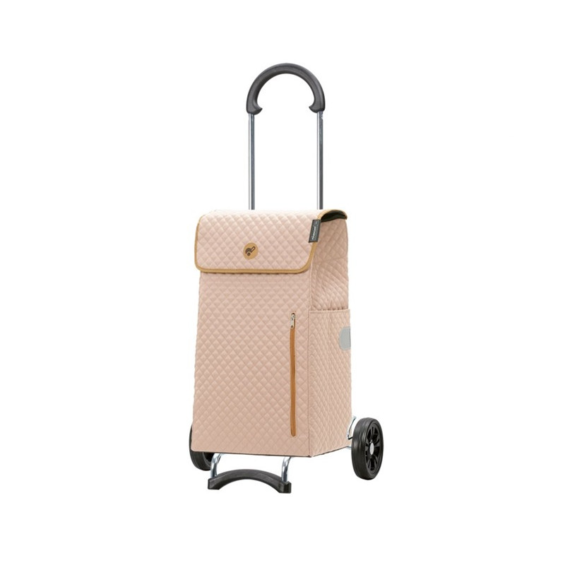 Scala Shopper Lissa - Chariot de courses 2 roues - Sable - 43 L - Andersen Shopper Manufaktur
