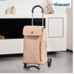 Scala Shopper Lissa - Chariot de courses 2 roues - Sable - 43 L - Andersen Shopper Manufaktur