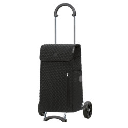 Scala Shopper Lissa - Chariot de courses 2 roues - Noir - 43 L - Andersen Shopper Manufaktur