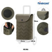 Scala Shopper Hilma - Chariot de courses 2 roues - Olive - 45 L - Andersen Shopper Manufaktur