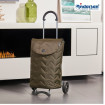 Scala Shopper Hilma - Chariot de courses 2 roues - Olive - 45 L - Andersen Shopper Manufaktur