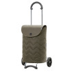 Scala Shopper Hilma - Chariot de courses 2 roues - Olive - 45 L - Andersen Shopper Manufaktur
