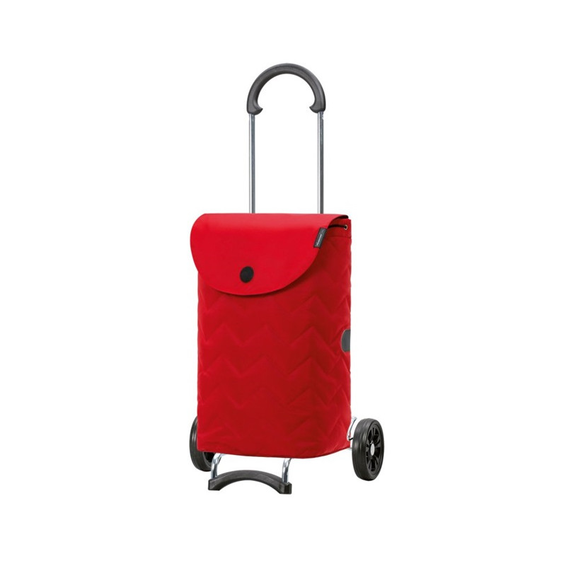 Scala Shopper Hilma - Chariot de courses 2 roues - Rouge - 45 L - Andersen Shopper Manufaktur