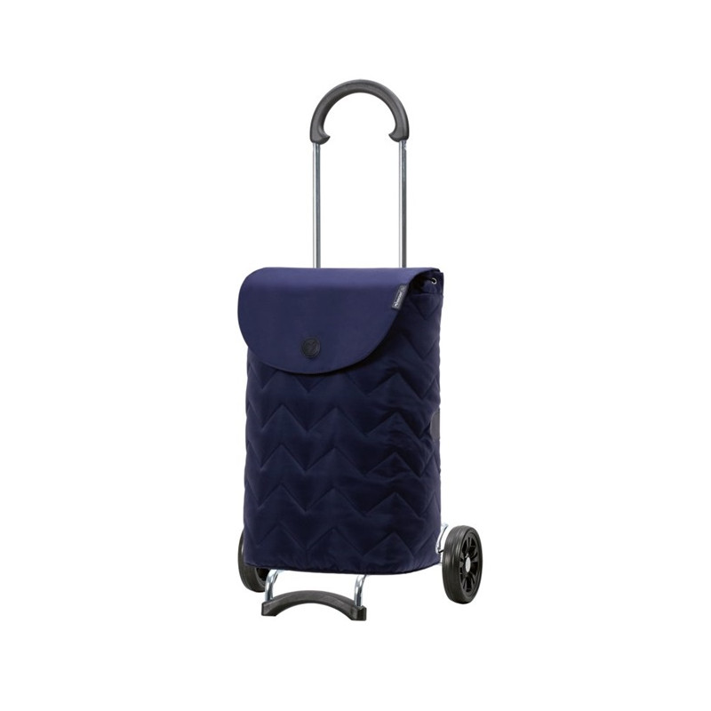Scala Shopper Hilma - Chariot de courses 2 roues - Bleu - 45 L - Andersen Shopper Manufaktur