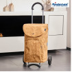 Scala Shopper Hilma - Chariot de courses 2 roues - Camel - 45 L - Andersen Shopper Manufaktur