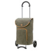 Scala Shopper Marta - Chariot de courses 2 roues - Olive - 47 L - Andersen Shopper Manufaktur