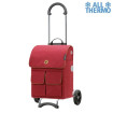 Scala Shopper Ipek Mini - Chariot de courses 2 roues - Rouge - 36 L - Andersen Shopper Manufaktur