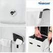 Scala Shopper Abbo - Chariot de courses 2 roues - Argent - 42 L - Andersen Shopper Manufaktur