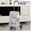 Scala Shopper Abbo - Chariot de courses 2 roues - Argent - 42 L - Andersen Shopper Manufaktur