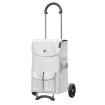 Scala Shopper Abbo - Chariot de courses 2 roues - Argent - 42 L - Andersen Shopper Manufaktur