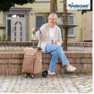 Scala Shopper Elik - Chariot de courses 2 roues - Marron - 38 L - Andersen Shopper Manufaktur