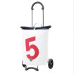 Scala Shopper 360° Steg - Chariot de courses 2 roues - Rouge - 43 L - Andersen Shopper Manufaktur