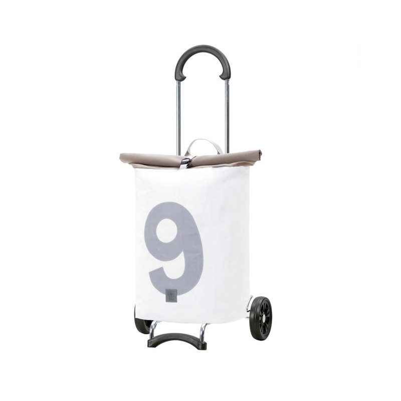 Scala Shopper 360° Steg - Chariot de courses 2 roues - Gris - 43 L - Andersen Shopper Manufaktur
