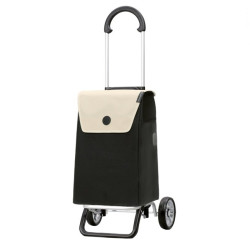 Scala Shopper Plus Jano - Chariot de courses 2 roues - Crème - 36 L - Andersen Shopper Manufaktur
