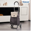 Scala Shopper Plus Jano - Chariot de courses 2 roues - Crème - 36 L - Andersen Shopper Manufaktur