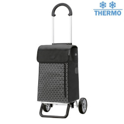 Scala Shopper Plus Teda - Chariot de courses 2 roues - Noir - 36 L - Andersen Shopper Manufaktur
