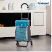 Scala Shopper Plus Teda - Chariot de courses 2 roues - Pétrole - 36 L - Andersen Shopper Manufaktur