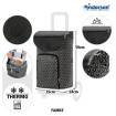 Scala Shopper Plus Famke - Chariot de courses 2 roues - Noir - 47 L - Andersen Shopper Manufaktur